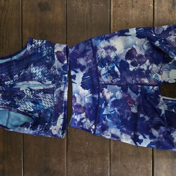 Peloton Women's Blue Moves Set Size Small - Picture 8 of 8